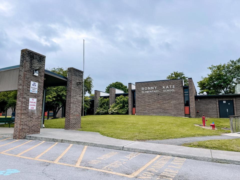 Bonny Kate Elementary School, July 11, 2022. New principal Kimberly Harris plans to eventually freshen up the look of the school to continue to make it inviting for students and their families.