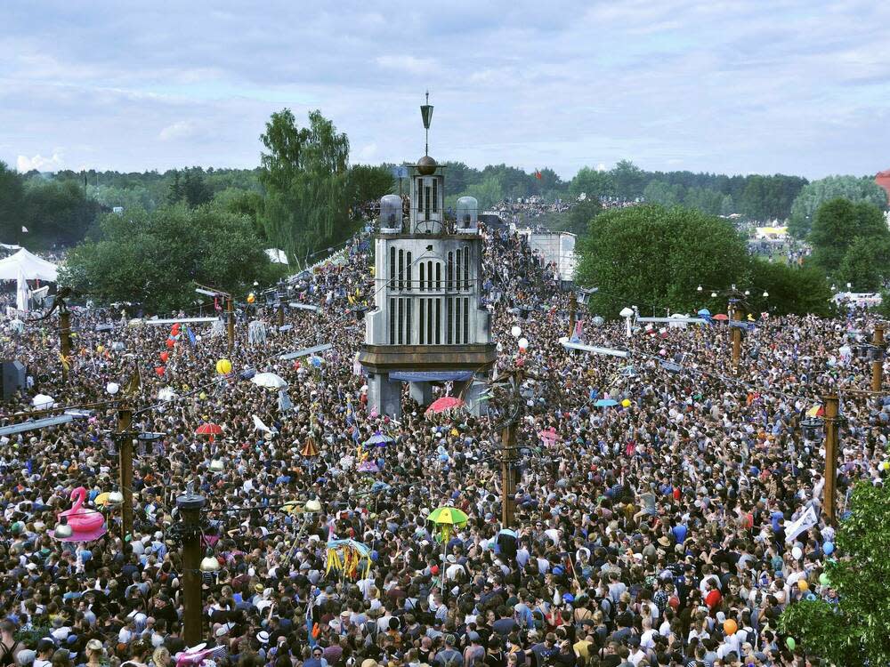 Das Fusion Festival lockt für gewöhnlich rund 70.000 Besucher an. (Bild: imago images / Frank Brexel)