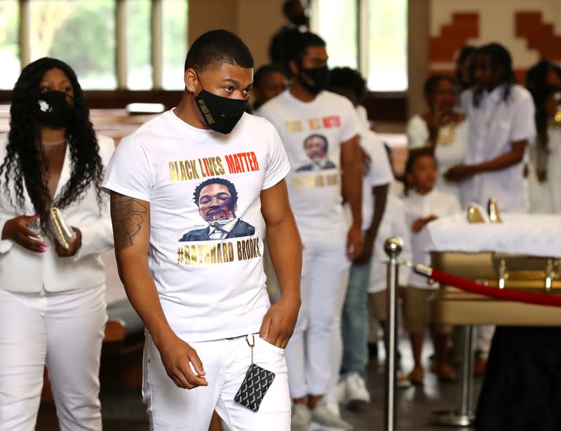 Funeral of Rayshard Brooks at Ebenezer Baptist Church in Atlanta