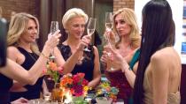 <p> <strong>Years:</strong> 2008-present  </p> <p> Were TV shows cultural thermometers for specific social groups, then The Real Housewives of New York would be a Gloop-made platinum rectal thermometer used by Manhattan's eccentric, elite women during their bathroom breaks at a 12-martini-deep dog fashion show on the Upper West Side. Despite the series' title, nearly all of the rotating cast are single or divorced, making this iteration of the Housewives phenomenon the most accidentally feminist. RHONY is a diamond-encrusted drama cocktail, shaken with Tito's, priced at $72, and poured directly down your gullet. <strong>Alyssa Mercante</strong> </p>