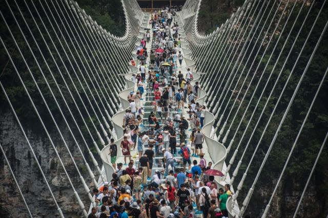 CHINA-TOURSIM-BRIDGE