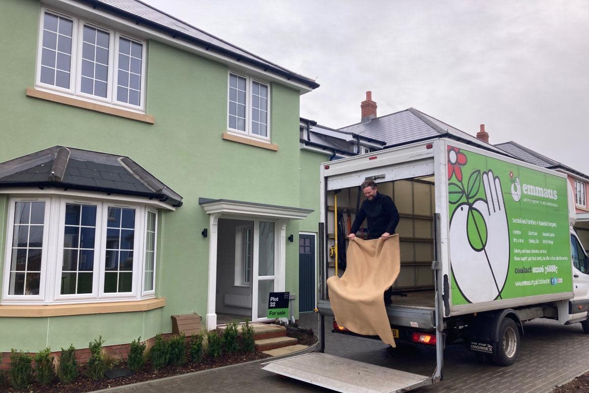 The furniture from the show home has been donated <i>(Image: Cala Homes North Home Counties)</i>