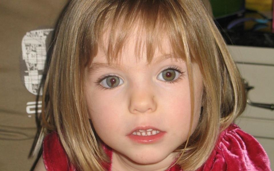 Madeleine McCann - METROPOLITAN POLICE HANDOUT/EPA-EFE/Shutterstock