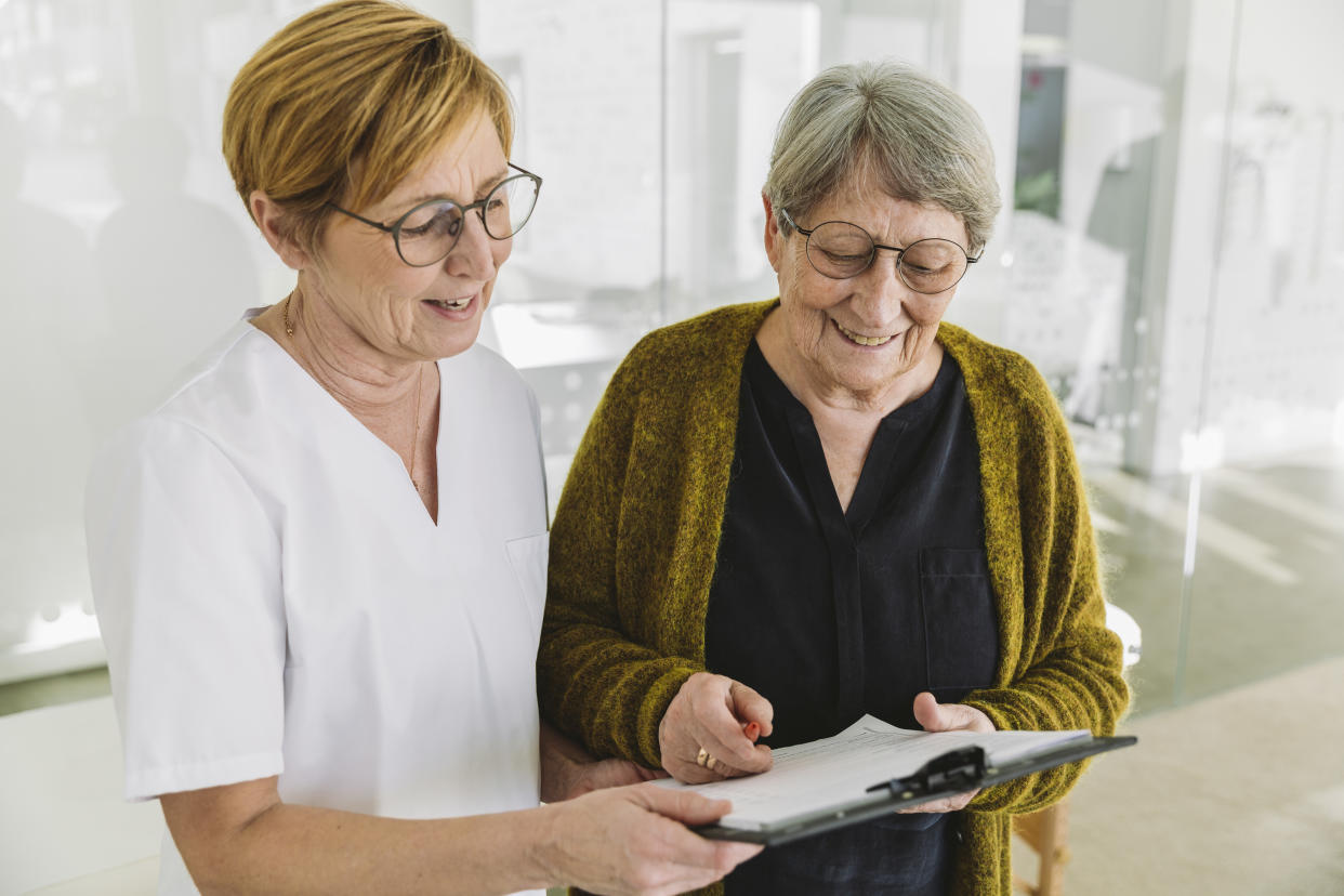 A job in admin is suggested as one option for people over 50. (Stock image: Getty)