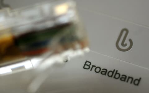 broadband  - Credit: PA