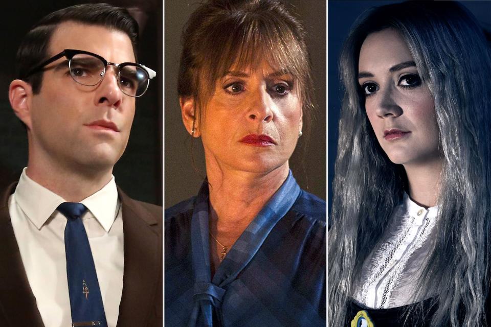 American Horror Story, Zachary Quinto, Patti LuPone, and Billie Lourd