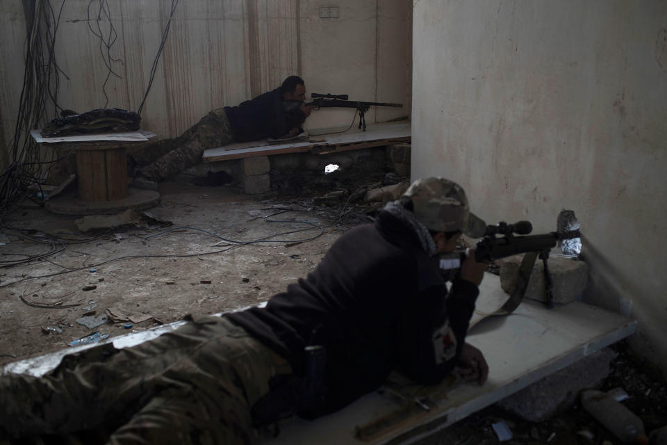 Snipers in Mosul