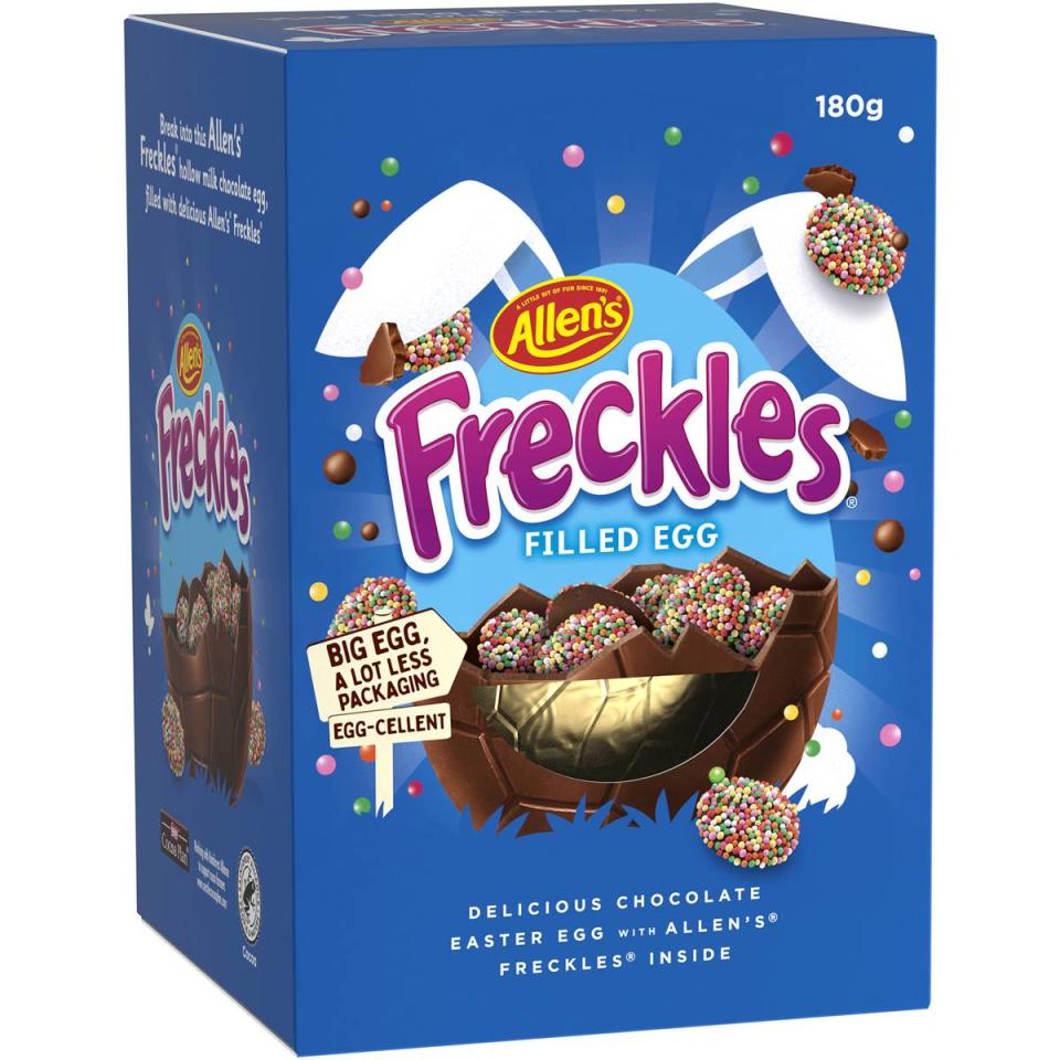 Allen's Freckles Milk Chocolate Easter Egg Gift Box