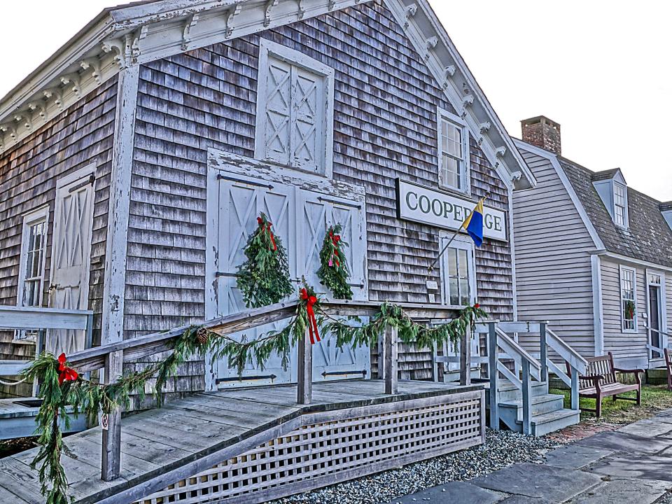 Mystic Seaport in Connecticut.