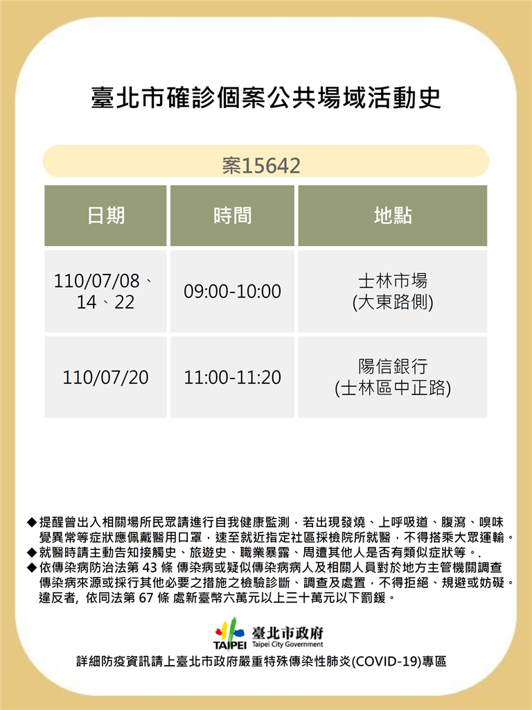 快新聞／北市曝2台鐵清潔工足跡　感染源不明曾到過北投家樂福