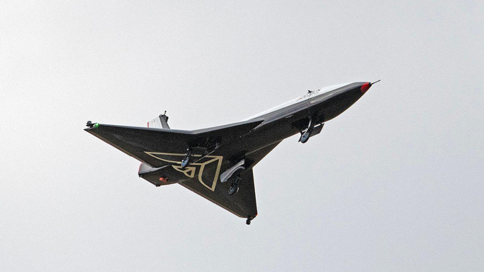 The Dawn Aerospace Mk-II Aurora from above