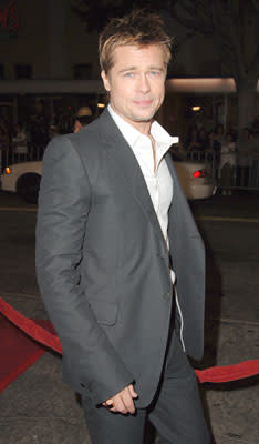 Brad Pitt at the Los Angeles premiere of Paramount Classics' Babel