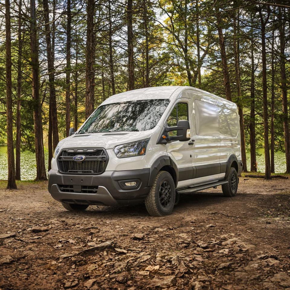 2023 ford transit trail 2023 ford transit trail available fall 2022 preproduction model shown