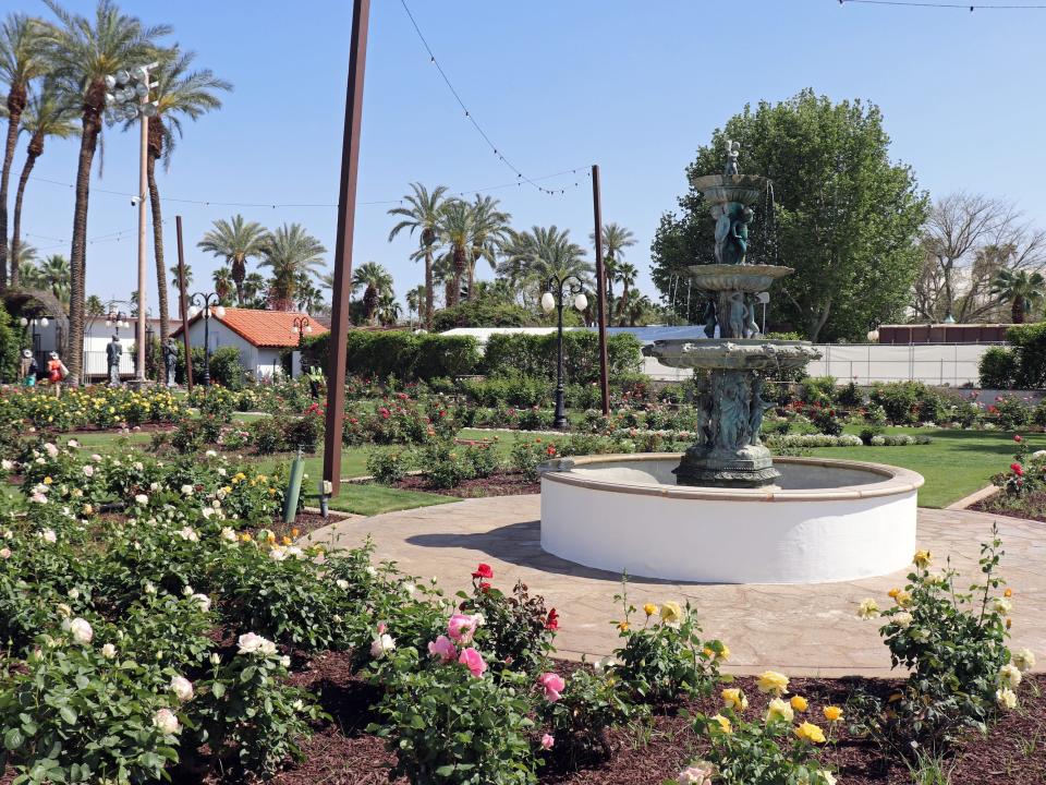 coachella VIP rose garden