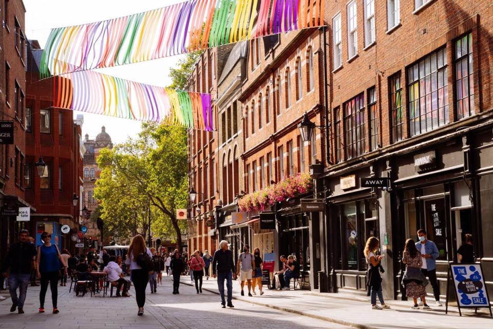 Seven Dials shopping area (Seven Dials)