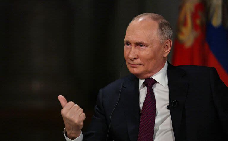 El presidente de Rusia Vladimir Putin