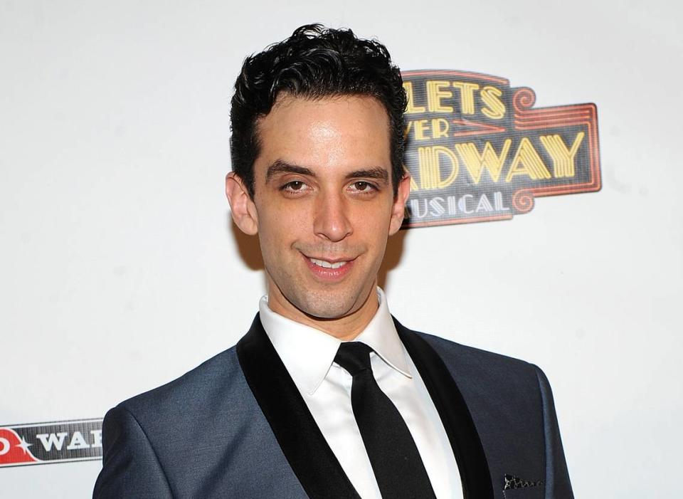 Actor Nick Cordero attends the April 2014 after party for the opening night of “Bullets Over Broadway” in New York.