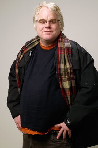 <p>Matt Carr/Getty</p> Philip Seymour Hoffman in Park City, Utah on Jan. 23, 2010