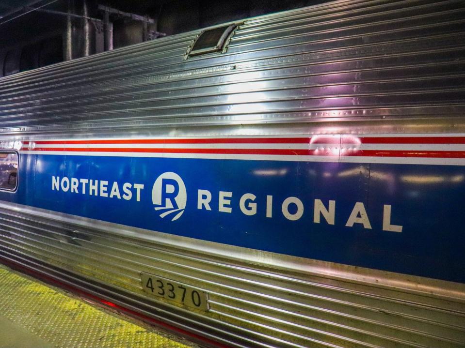 Arriving at Boston's South Station - Amtrak Northeast Regional New York to Boston