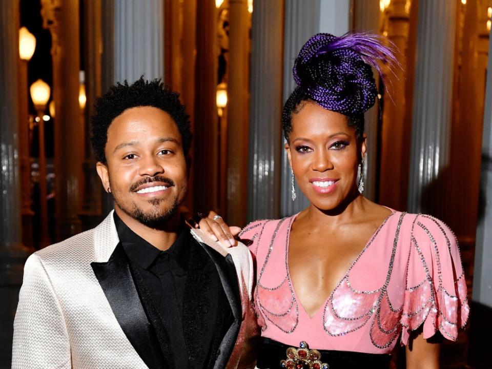 Ian Alexander Jr and Regina King pictured in 2019 (Getty Images for LACMA)