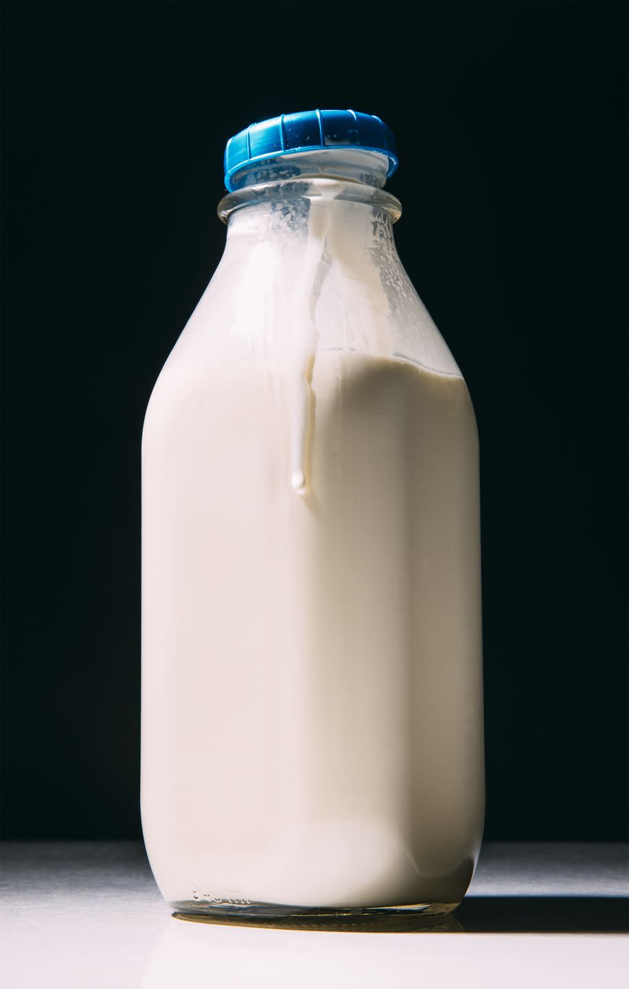 raw milk bottle