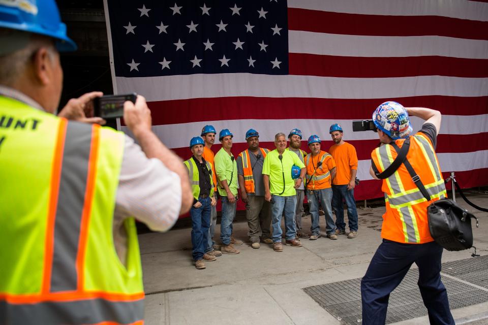 The scramble for American workers has seen the time jobs go unfilled rise to its highest level since before the financial crisis. (Photo by Drew Angerer/Getty Images)