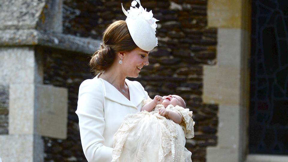 Princess Charlotte's christening