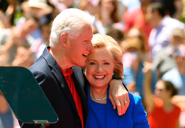 Bill y Hillary Clinton.