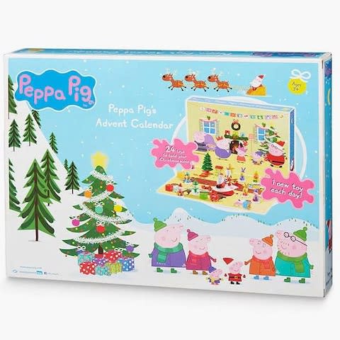 Peppa Pig Advent Calendar from John Lewis & Partners - Credit: John Lewis &amp; Partners