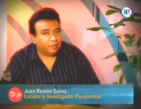 Juan Ramón Sáenz, locutor que posicionó 'La mano peluda' (Captura de pantalla)