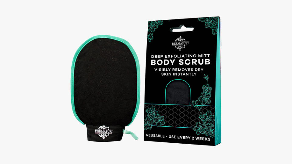 Dermasuri Deep Exfoliating Mitt Body Scrub