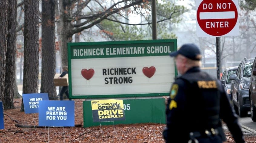 Richneck Elementary School in Newport News, Virginia.