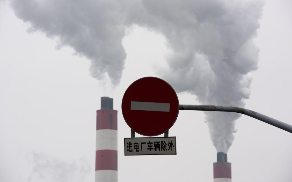 CO2 emissions are set for their second-largest annual increase in history this year as the world increasingly turns to coal-fired power (AFP via Getty Images)