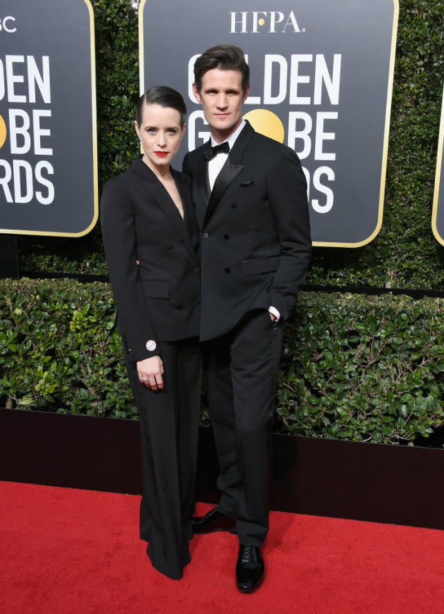 Claire Foy and Matt Smith