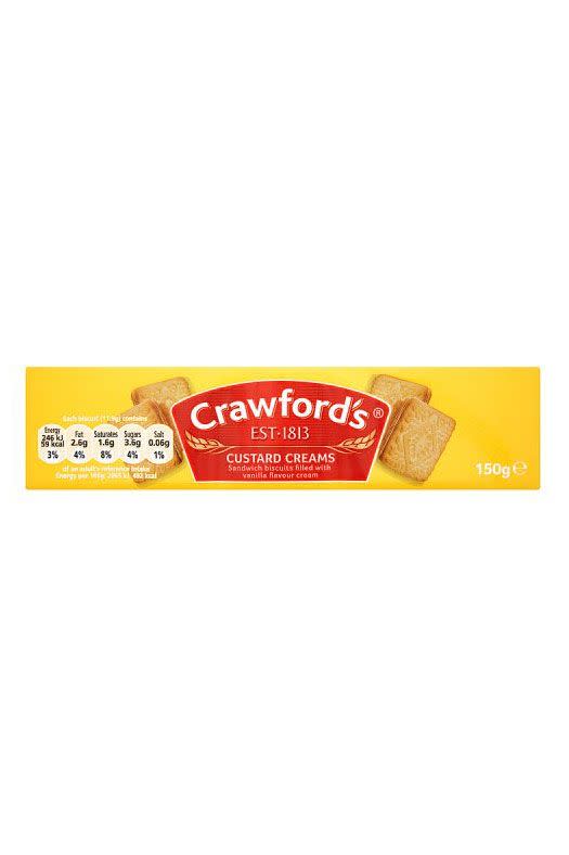 6) Crawford’s Custard creams