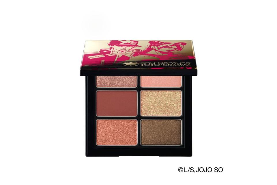 shu uemura x JOJO butterfly dagger 琥珀蝴蝶眼影組合 HKD$515 