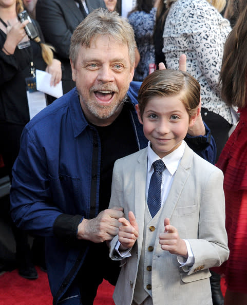 Mark Hamill hung out with &#8220;Star Wars&#8221; superfan Jacob Tremblay, and it was adorable