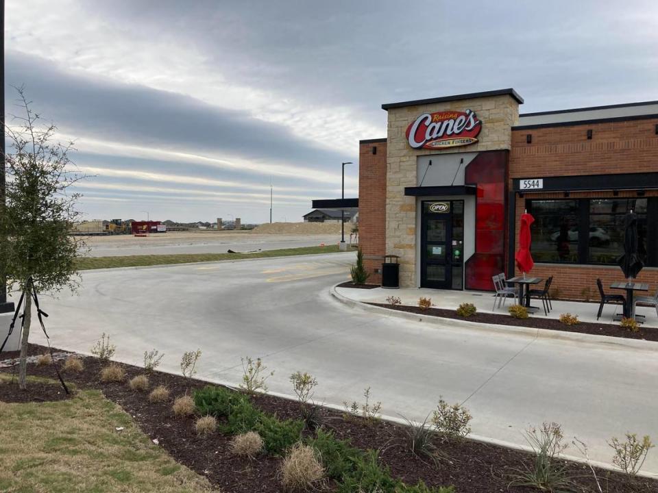 H-E-B has purchased land in far south Fort Worth along McPherson Boulevard near Chisholm Trail Parkway. A Raising Cane’s Chicken Fingers is adjacent to the site.