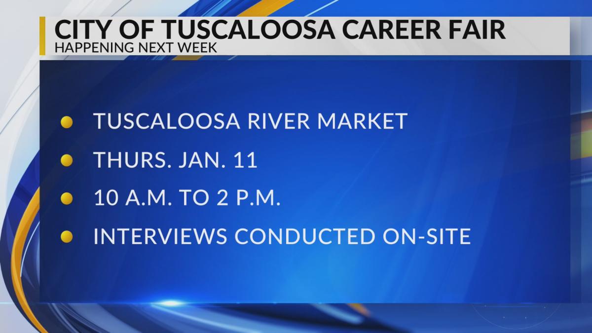 City of Tuscaloosa to hold career fair