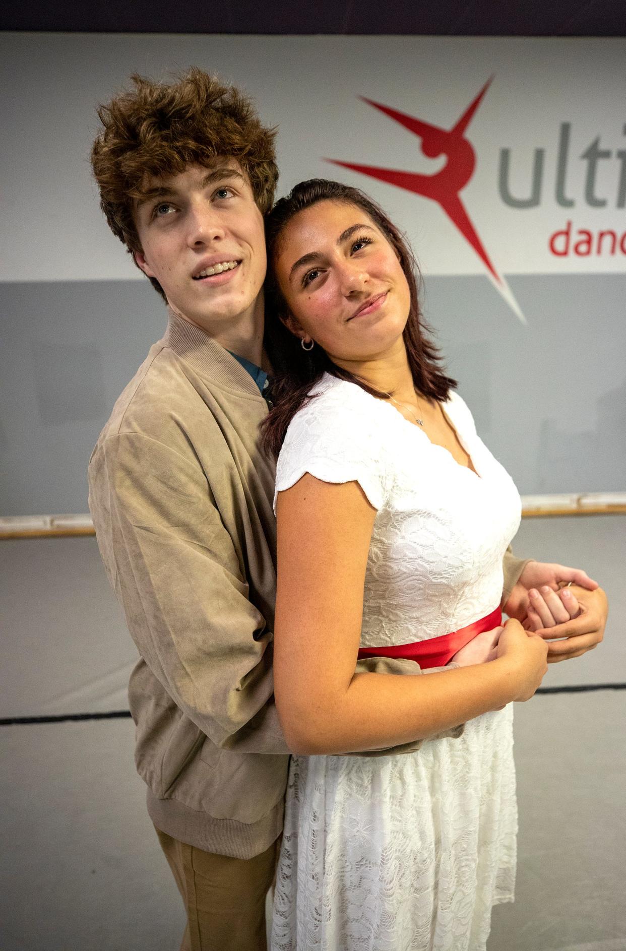 Xander Allen and Isabel Casasnovas-Martino, both 16 and soon-to-be juniors at Harrison School for the Arts, perform the leads in a production of "West Side Story" in Lakeland this weekend. It's the second licensed mainstage show since the theater groups founding in 2010.