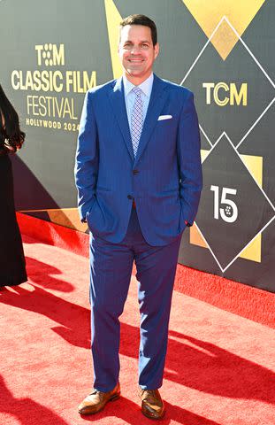 <p>Gilbert Flores/Variety via Getty</p> TCM Host Dave Karger on April 18, 2024 in Los Angeles, California.