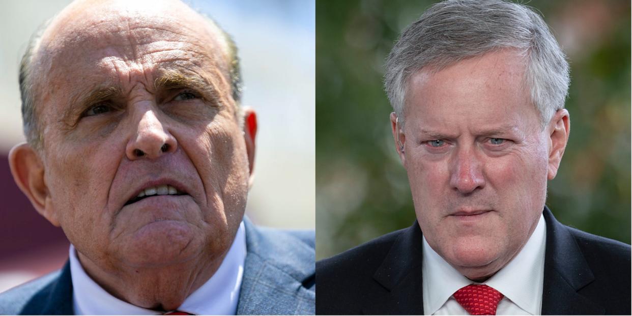 Rudy Guiliani / Mark Meadows