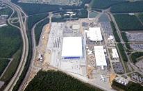 The Boeing South Carolina campus where the 787 is undergoing final assembly before delivery.