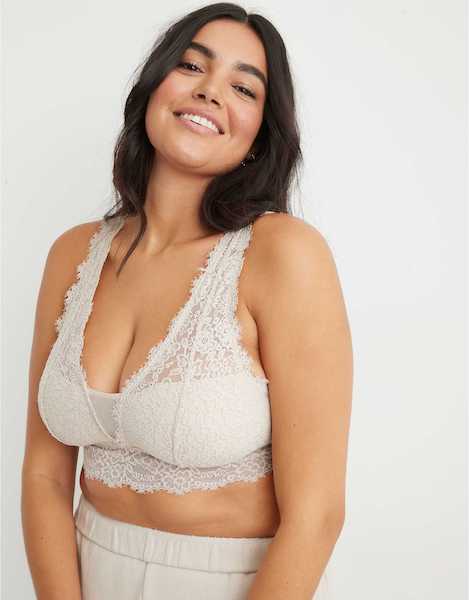 Perfect Lace Plunge Bralette