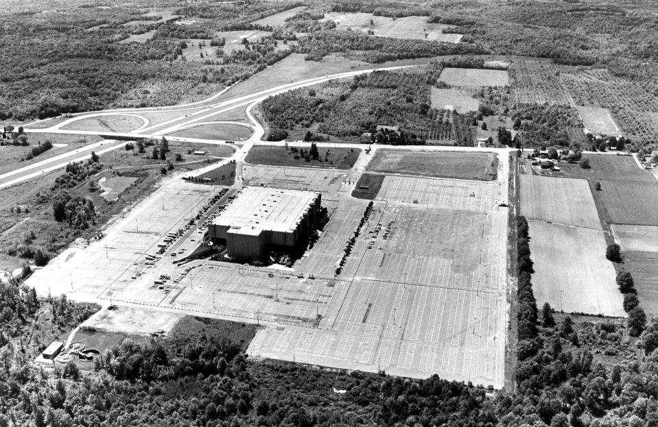 The Richfield Coliseum pictured on June 1, 1981.