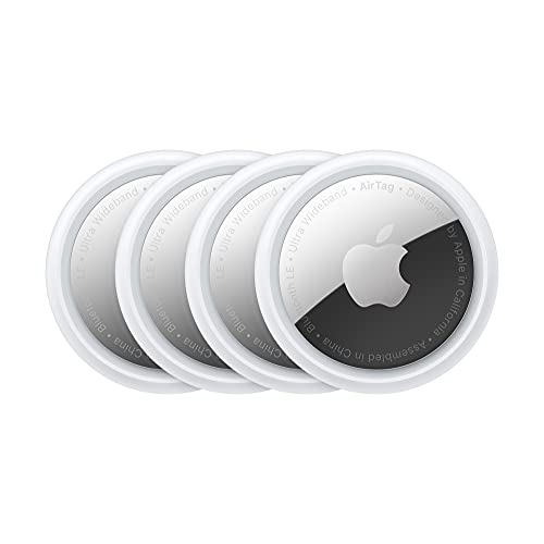 Paquete de 4 AirTags de Apple.  (Foto: manzana)