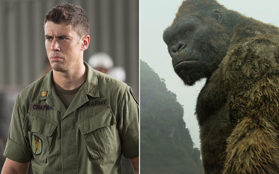 A family resemblance? Toby Kebbell plays Jack Chapman AND Kong (Warner Bros.)