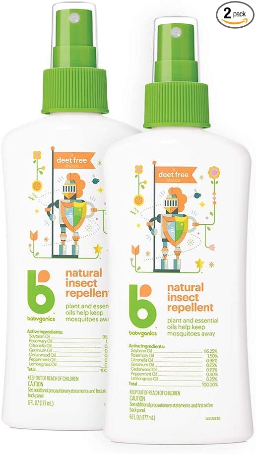 Babyganics Insect Spray, best insect repellent