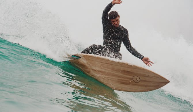 Could Sustainable, High-Performance Wooden Surfboards Become A Thing?