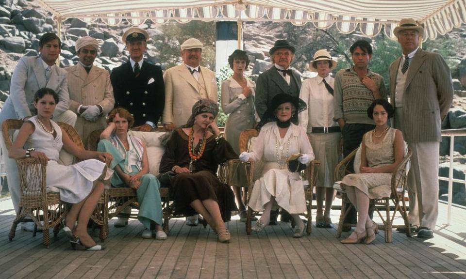 The cast of Death on the Nile, 1978.